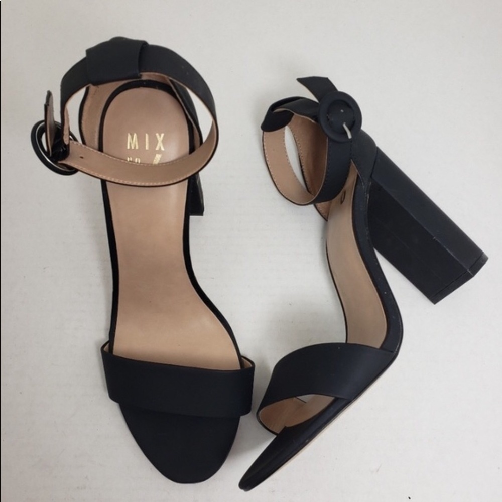 Avery ankle strap heels